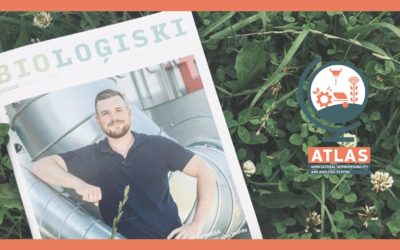 The Latvian magazine ‘BIOLOĢISKI’ presented an article on the ATLAS pilot farms
