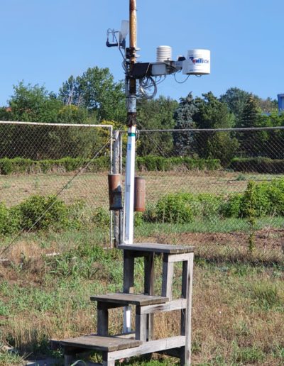 Weather station installation