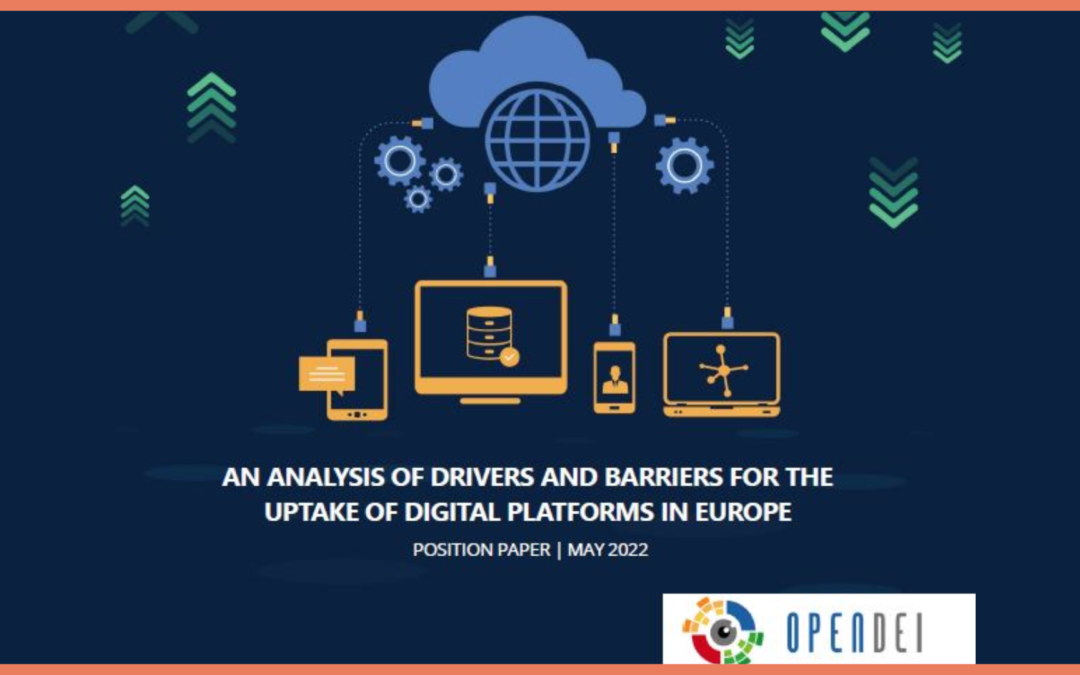 An analysis of drivers and barriers for the uptake of digital platforms in Europe
