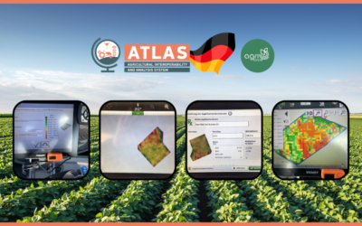 The fertilisation period has started for the ATLAS German pilot farmers